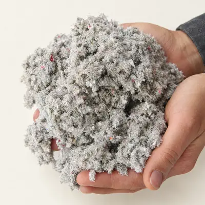 Loose-fill cellulose insulation